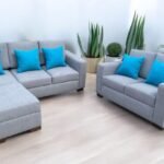 Juego de Sala Star – Triple + Doble + Puff + 5 Cojines