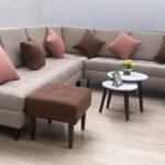 Sala Modular – 2.50 x 2.50m + 2 Puffs + 2 Mesas + 6 Cojines