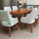 Comedor 6 puestos – Mesa rectangular 160x80cm